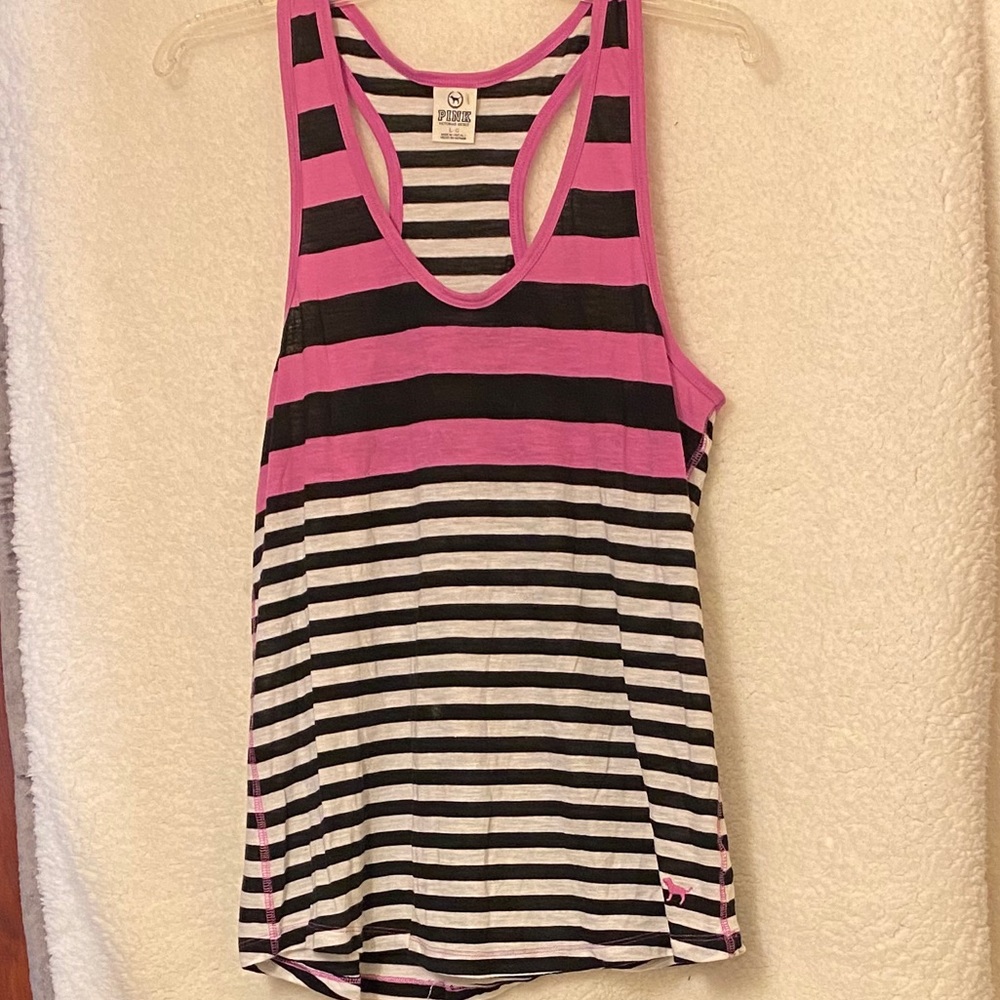 PINK VICTORIA SECRET TANK TOP